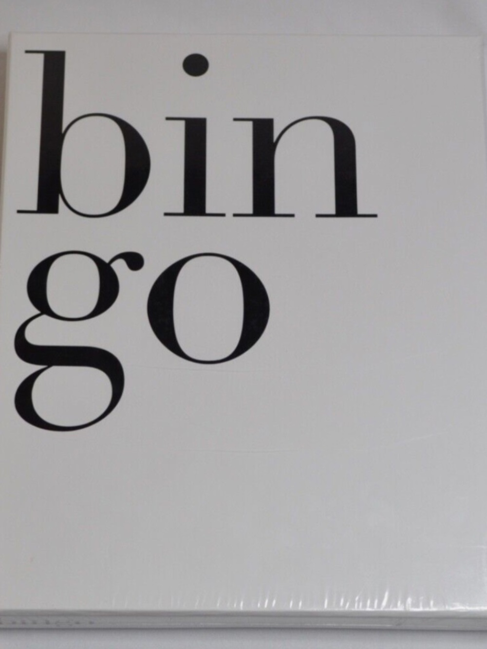 NEW West Emory Bingo Game Set for J. Crew - Custom Bingo Game - SEALED